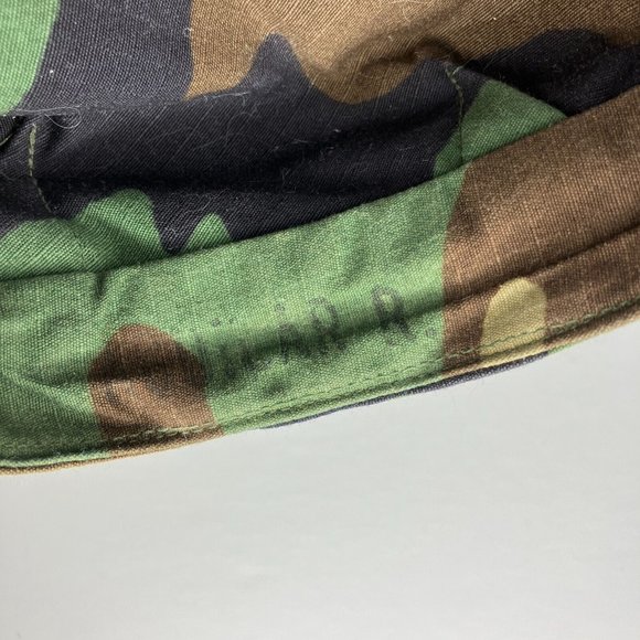 Army Utility Cap Ty[e I with Insignia Military Camo Camouflage Small - Picture 8 of 9